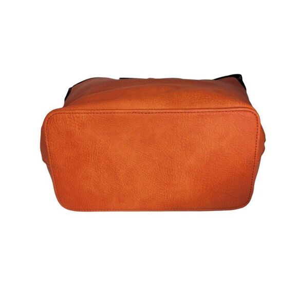 Orange Large Two-In-One  Handbag - Picture 3 of 5